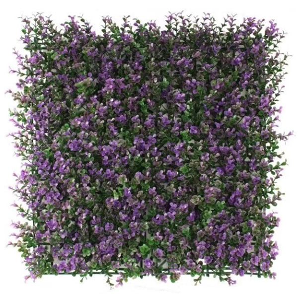 Модель: TS-PL1B Стена из искусственной травы с цветами